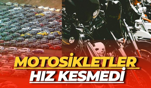 Trafiğe Kayıtlı Araçlarda Rekor Artış: Motosikletler Hız Kesmedi