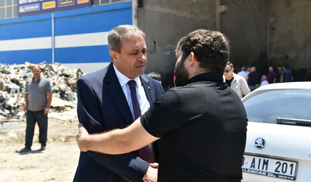 Vali Hasan Şıldak'tan Geçmiş Olsun Ziyareti