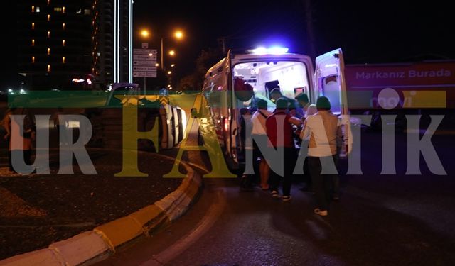 Şanlıurfa’da Kadın Sürücü Kaza Yaptı: Araç Yan Yattı, Hastaneye Kaldırıldı