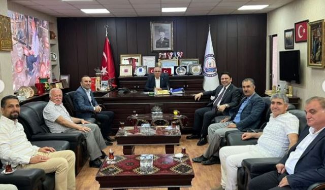 Kaymakam Şahin, Haliliye’de Esnaf ve Muhtarlarla Buluştu