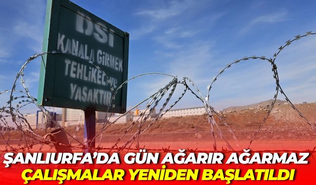 Şanlıurfa’da Sulama Kanalında Kaybolan Genci Arama Çalışmaları Sürüyor