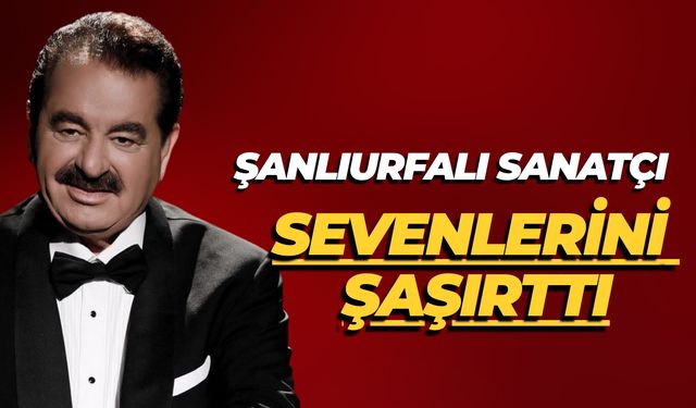 Şanlıurfalı Sanatçı Sevenlerini Şaşırttı: 5 Yıllık Kirvem…
