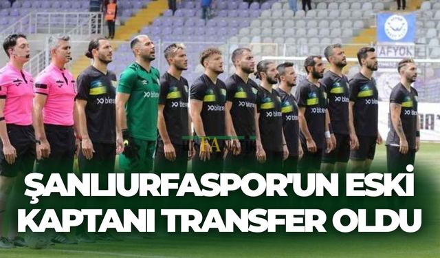 Şanlıurfaspor'un Eski Kaptanı Ege Ekibine Transfer Oldu