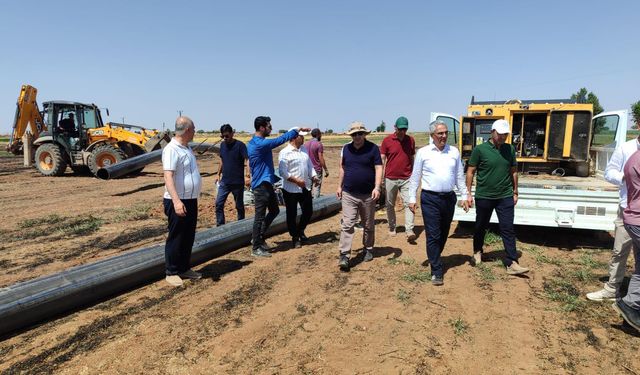 Sulama Projesiyle 106 Bin Dekarlık Tarım Arazisi Suya Kavuşuyor