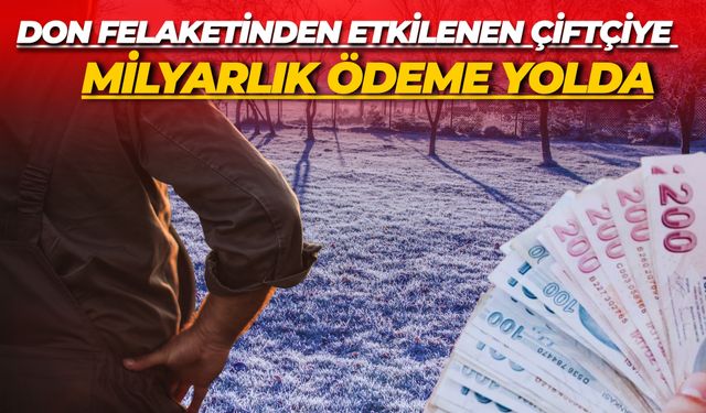 Bakan Yumaklı Duyurdu: Don Felaketinden Etkilenen Çiftçiye Milyarlık Ödeme Yolda