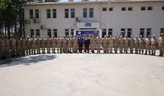Haliliye Kaymakamı Şahin’den Çamlıdere Karakoluna Ziyaret