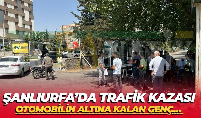 Haliliye'de Otomobil ile Motosiklet Çarpıştı: 1 Kişi Ağır Yaralandı!