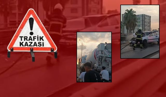 Recep Tayyip Erdoğan Bulvarı'nda Korkutan Kaza: Araç Alev Topuna Döndü!