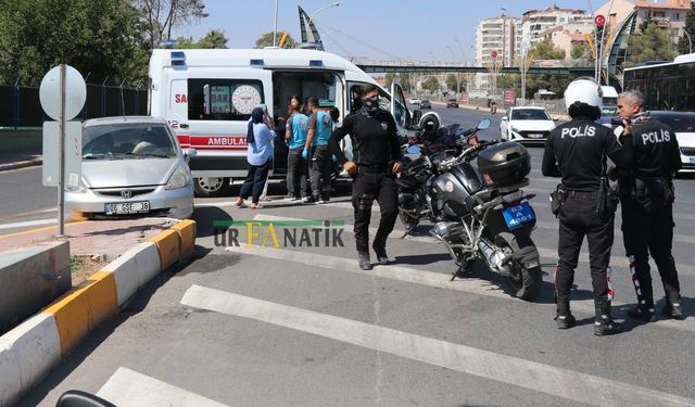 Kontrolünü Kaybetti, Refüje Çarptı! Yunus Ekipleri İlk Müdahalede Bulundu