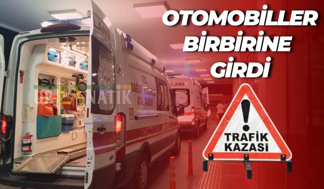 Haliliye’de Otomobiller Birbirine Girdi: Yaralılar Var