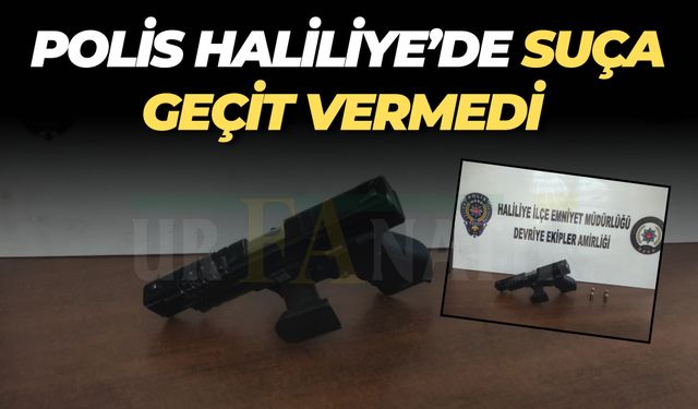 Şanlıurfa’da Polis Durdurdu, 14 Yaşındaki Çocuğun Üzerinden Silah Çıktı