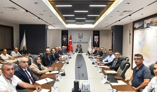 Şanlıurfa’da Şehir Hastanesi İçin Kamu Kurumları İşbirliğinde Koordinasyon Toplantısı Yapıldı