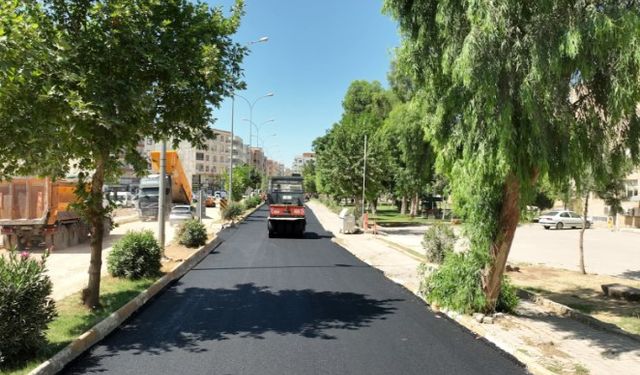 Asfalt (binder tabakası) yol yapım işi
