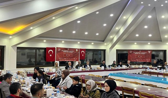 Akçakale, Hilvan ve Bozova’da Şehit Aileleri ve Gaziler İftarda Buluştu