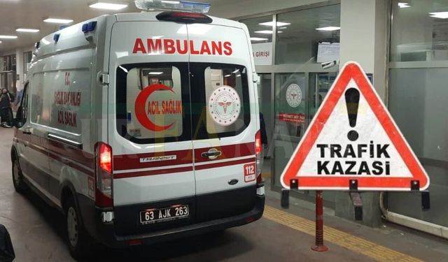 Şanlıurfa’da Trafik Kazası: 2 Kişi Hastanelik Oldu