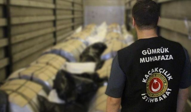 Edirne’de 3 Milyar TL’lik Yasaklı Madde Operasyonu