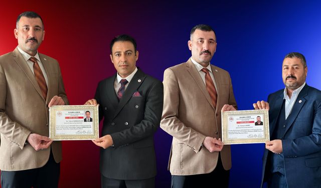 Bozova ve Harran’ın Yeni İlçe Başkanları Belli Oldu