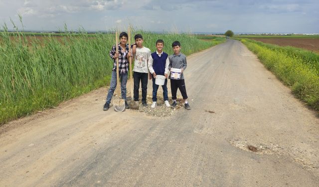 Şanlıurfa'da Takdir Toplayan Hareket: Öğrenciler Sahaya İndi