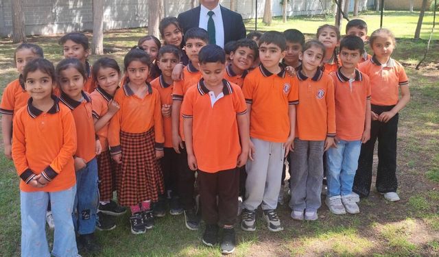 Şanlıurfa’da Öğrencilerden Örnek Davranış