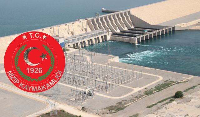 Birecik–Nizip Barajında Kontrollü Su Tahliyesi Başlatıldı