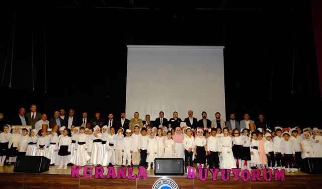 Birecik’te 4-6 Yaş Kur’an Kursları Yıl Sonu Programı Düzenlendi