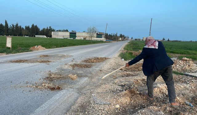 Şanlıurfa’da Sağanak Sonrası İlginç Görüntü: Vatandaş Yola Çıktı
