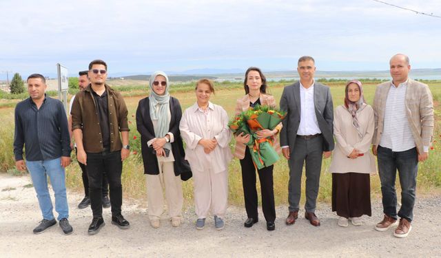 DEM Parti Eş Genel Başkanı Tülay Hatimoğulları Bozova’yı Ziyaret Etti