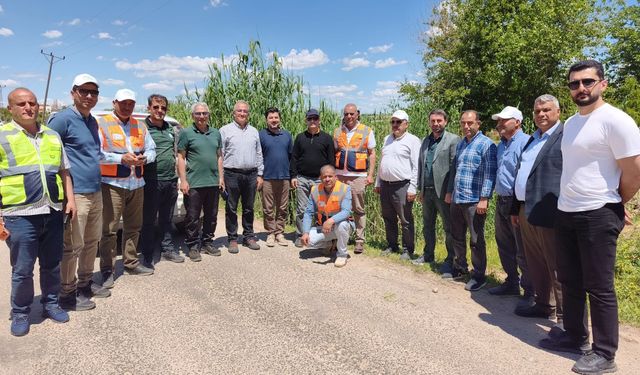 DSİ Bölge Müdürü Kösalı'dan Harran Ovası'nda Saha İncelemesi