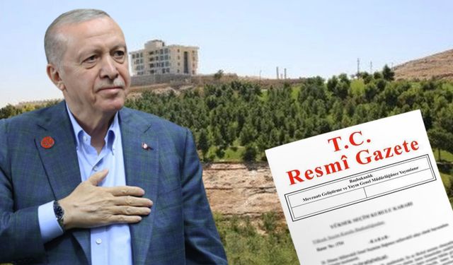 Erdoğan’ın İmzasıyla Şanlıurfa’da Orman Sınırları Değişti