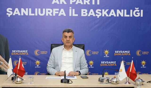 Şanlıurfa İçin Kritik İstişare! Ak Parti’de Gündem Yoğundu