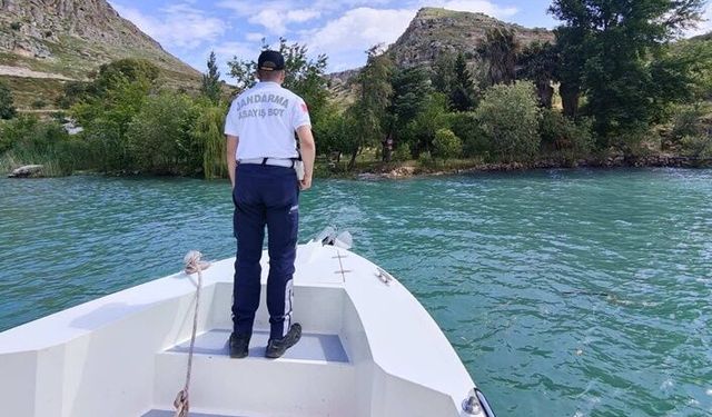 Halfeti İlçe Jandarma Komutanlığı Boğulma Vakalarına Karşı Harekete Geçti