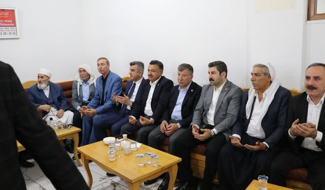 Haliliye’de Veziroğlu Ailesine Taziye Ziyareti