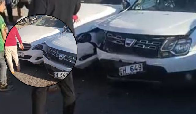 Şanlıurfa Karaköprü’de Zincirleme Kaza: 4 Araç Birbirine Girdi