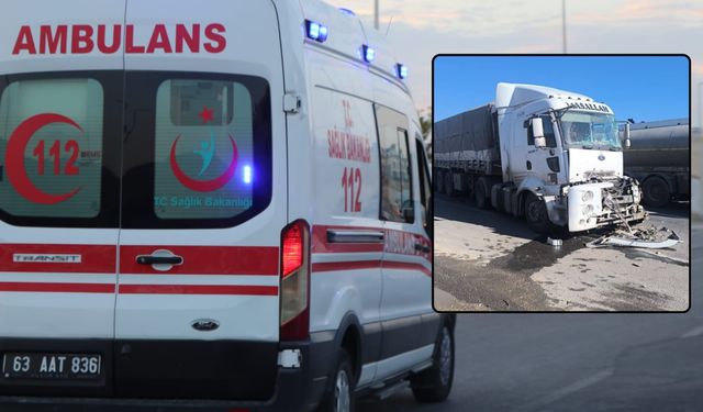 Şanlıurfa-Mardin Karayolunda Feci Kaza: İki Tır Çarpıştı, Yol Kapandı