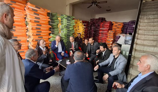 Şanlıurfa Milletvekili Abdurrahim Dusak Siverek’te Temaslarda Bulundu