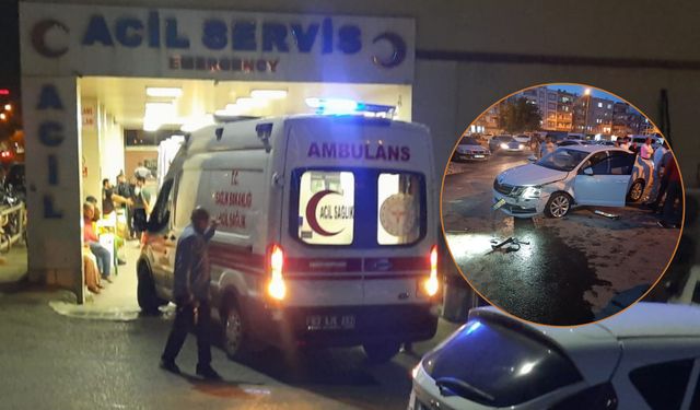 Şanlıurfa’da Akşam Saatlerinde Kaza: İki Araç Birbirine Girdi
