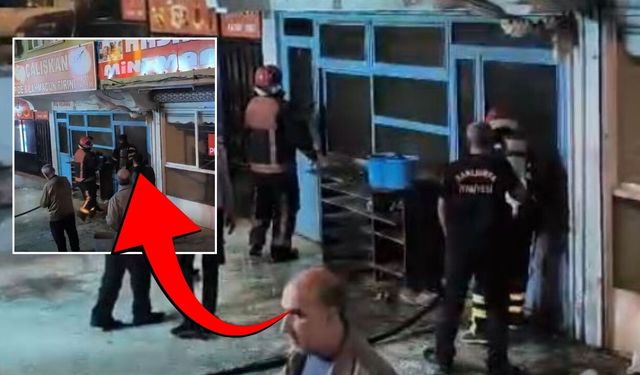 Şanlıurfa’da Pide ve Lahmacun Fırınında Yangın