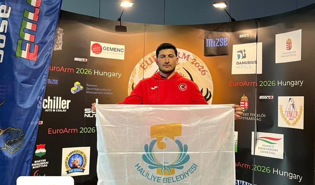 Şanlıurfalı Sporcu Abdulsamet Ocakoğlu Avrupa 3’üncüsü Oldu