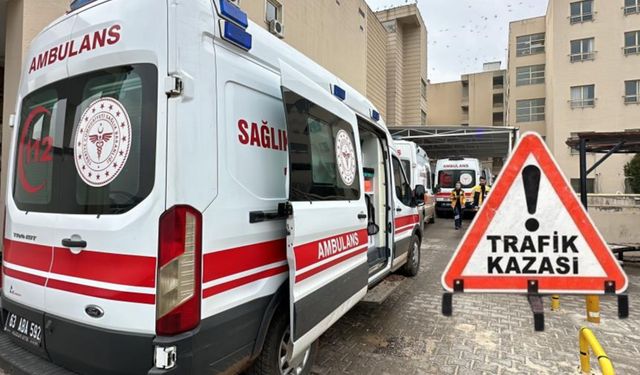 Siverek'te Araç Şarampole Devrildi, Yaralılar Var
