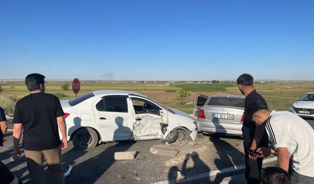 Suruç Çevre Yolunda Korkutan Kaza
