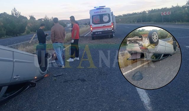 Şanlıurfa’da Feci Kaza: Takla Atan Otomobilde 2 Kişi Yaralandı