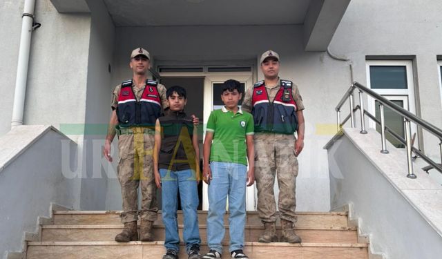 Viranşehir’de Okuldan Kaçıp Diyarbakır’a Gitmeye Çalışan 2 Çocuğu Jandarma Buldu