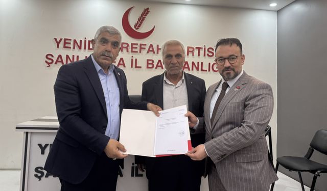 Yeniden Refah Partisi Birecik İlçe Başkanlığına Halil Aslan Atandı