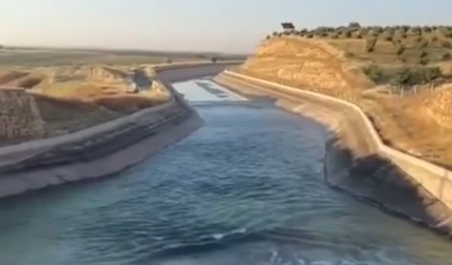 DSİ Düğmeye Bastı! Suruç Ovasında Sulama Başladı