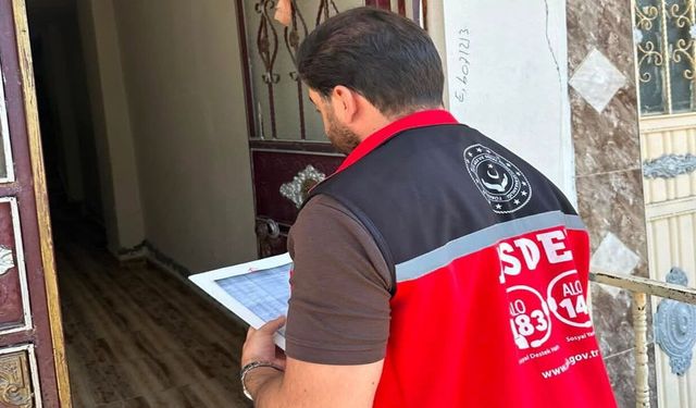 Sosyal Risk Haritası Devrede: Viranşehir’de Aileler Tek Tek Ziyaret Ediliyor