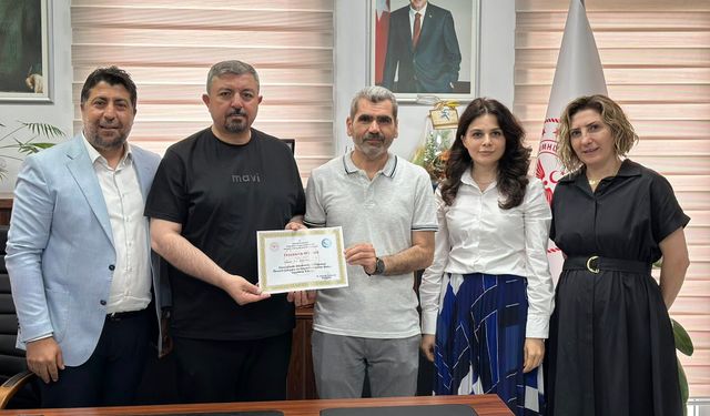 Hastanede Başarılı Ekip Ödüllendirildi