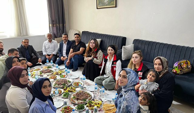 Şanlıurfa’da Üç Kuşak Aynı Sofrada Buluştu