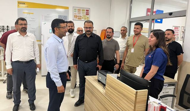Suruç Devlet Hastanesi’nde Kritik Değerlendirme Ziyareti