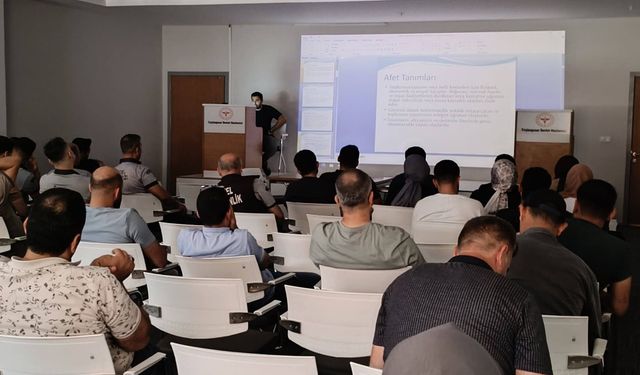 Kriz Anında Ne Yapılacak? Hastanede Eğitim Verildi