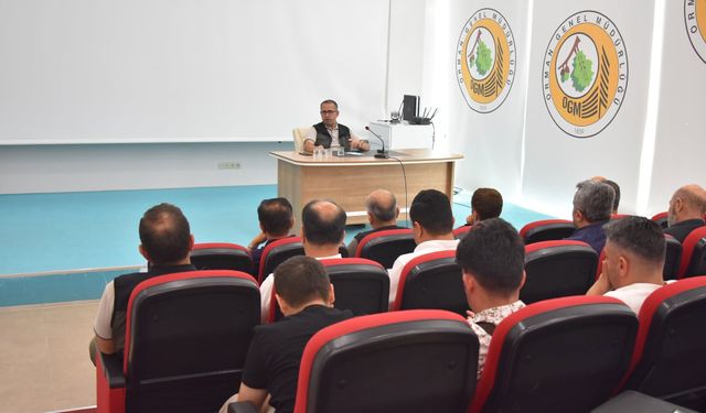 Şanlıurfa’da Ormancılık Masaya Yatırıldı! Personel Toplantısı Yapıldı